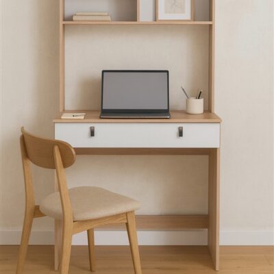 ESCRITORIO 0,90 CON ALZADA LEGGERO